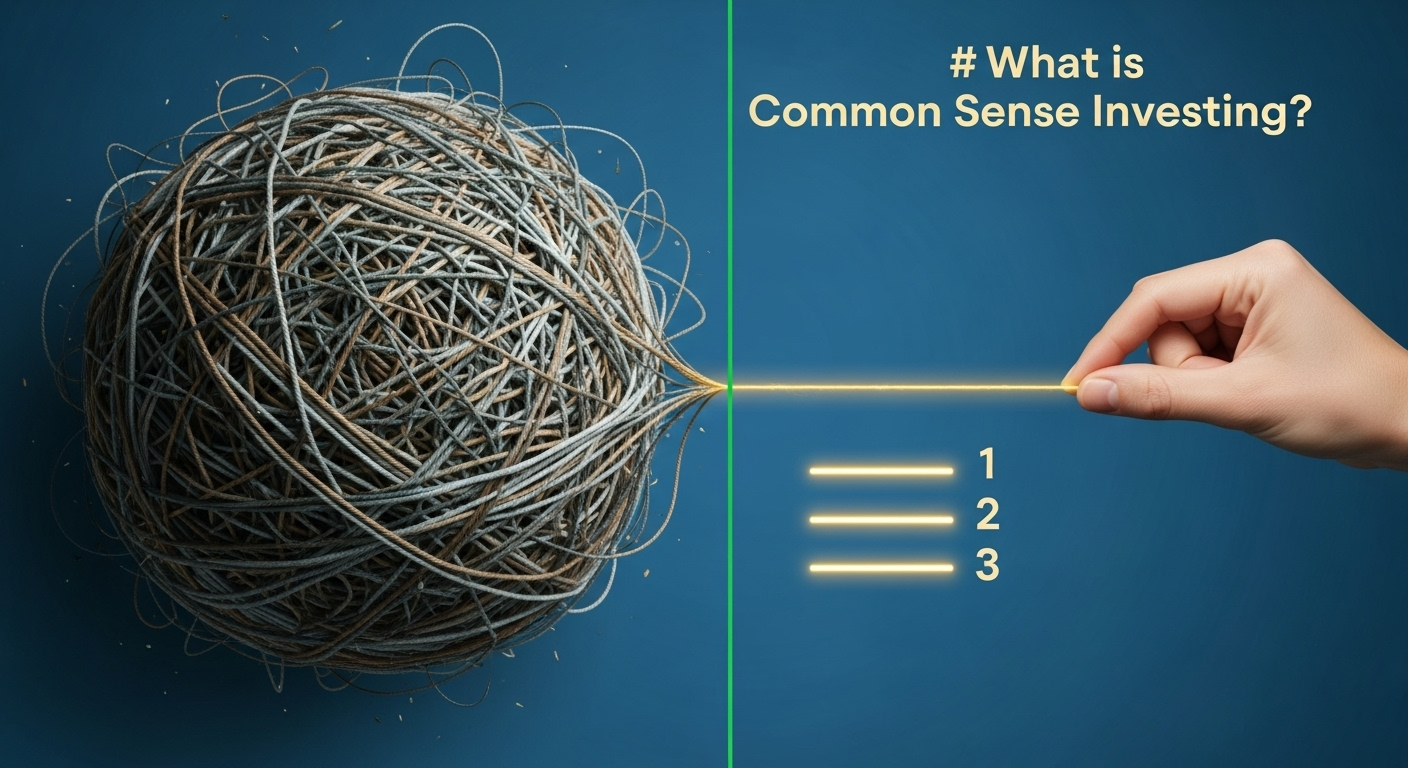 You are currently viewing What is Common Sense Investing? (Bogle’s 3 Core Rules)